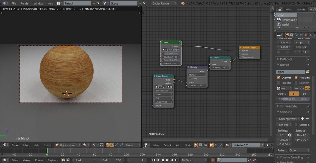 Wood shader 1 preview image 1